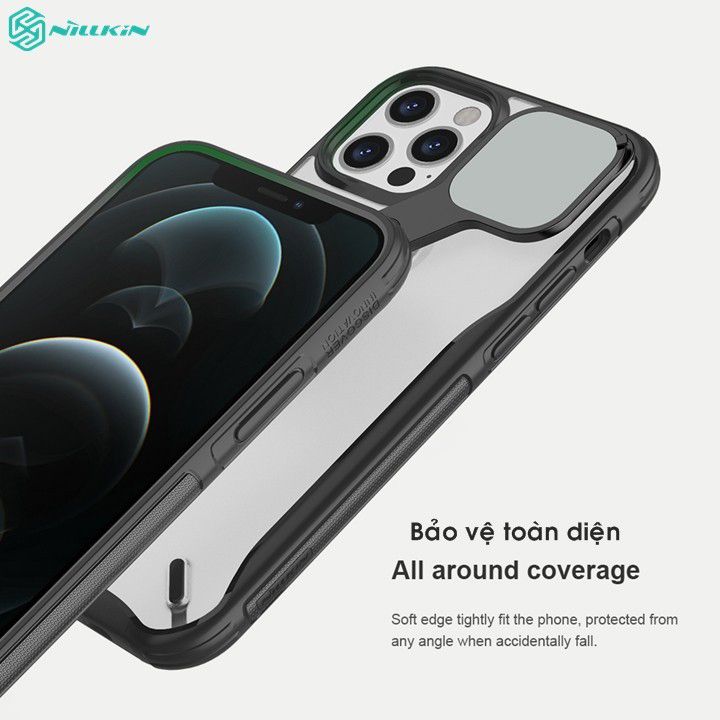 Ốp lưng iPhone 12 Pro Max Nillkin Cyclpos có Standee chính hãng