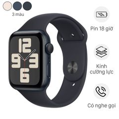 Apple Watch SE 2023 GPS 40mm Viền Nhôm Dây Cao Su (LL)