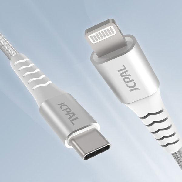 Cáp sạc nhanh 18W JCPAL USB-C to Lightning