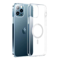 Ốp Mipow Magsafe Tempered Glass iPhone 12 Series Transparent