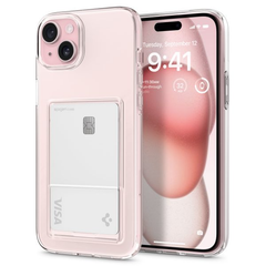 Ốp lưng Spigen iPhone 15 Crystal Slot Dual