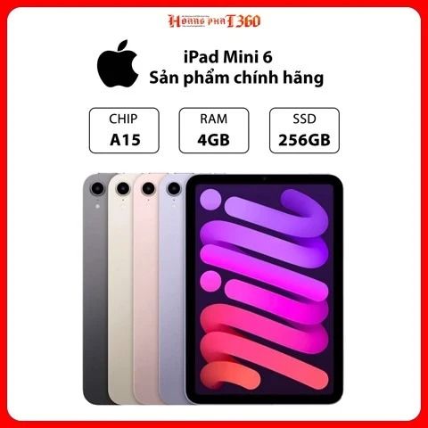 iPad Mini 6 (2021) 5G - 256GB nhập khẩu