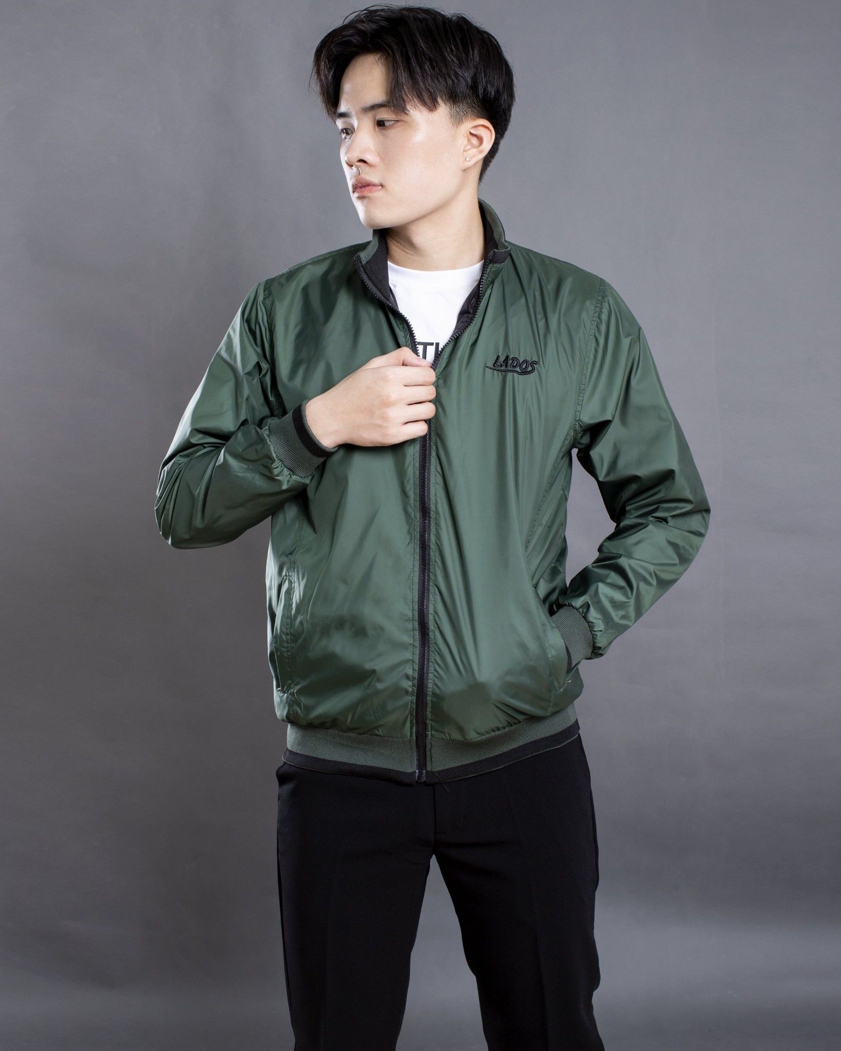 Áo khoác dù 2 mặt LADOS-2015