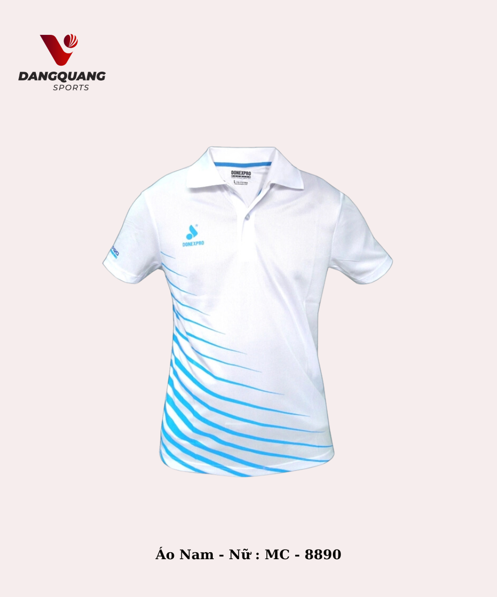 Áo Sale Nam - Nữ ĐQ MC 8890 Trắng