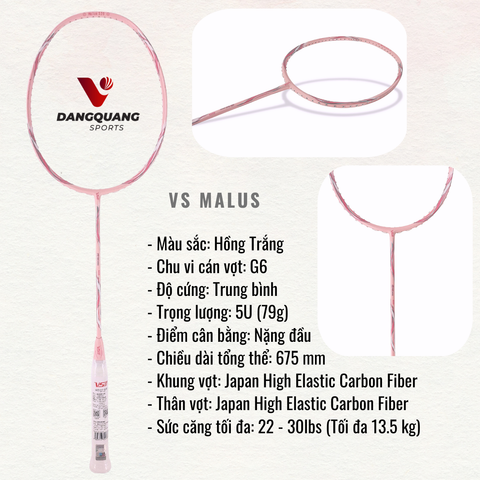 Vợt Cầu Lông VS Malus