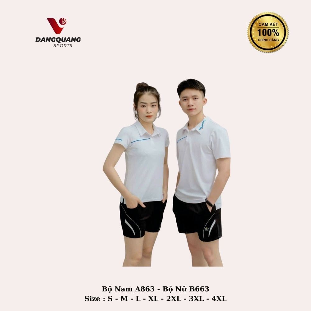Quẩn Áo Thể Thao Nam A863 - Nữ B663