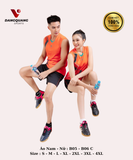 Áo Vinapro nam nữ B05 - B06 C Cam