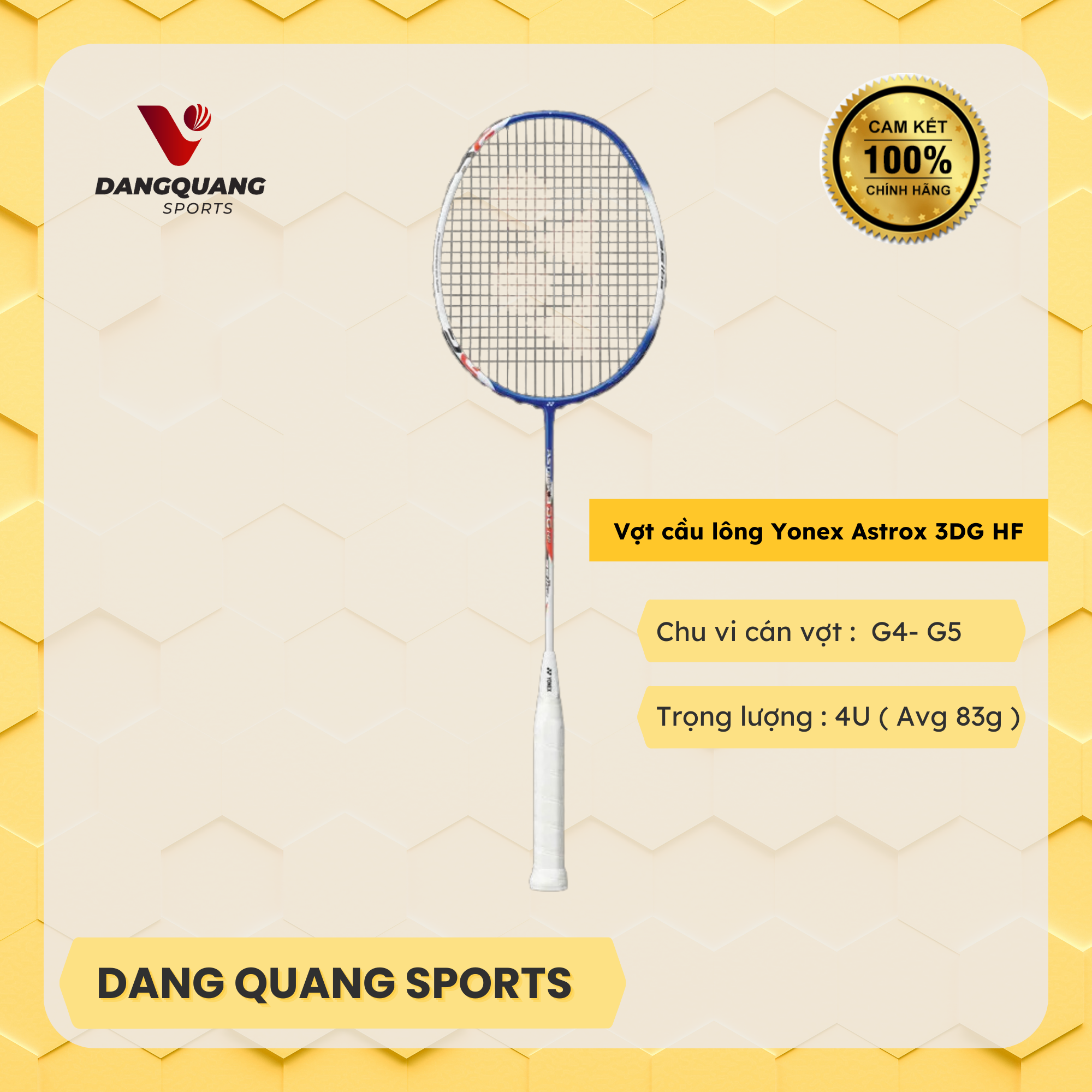 Vợt cầu lông Yonex Astrox 3 DG HF