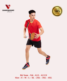 Bộ Vinapro nam nữ A12 - A13 Đỏ
