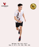 Bộ Vinapro nam nữ A12 - A13 Trắng