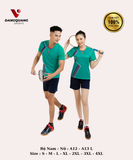 Bộ Vinapro nam nữ A12 - A13 Xanh Lá