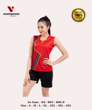 Áo Vinapro nam nữ B05 - B06 D Đỏ