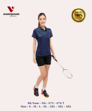 Áo Vinapro nam nữ A73 - A74 T Xanh Than