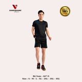 Áo Vinapro nam nữ A67 - A68 O Đen