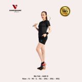Áo Vinapro nam nữ A67 - A68 O Đen
