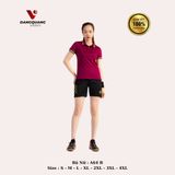 Áo Vinapro nam nữ A63 - A64 B Tím Đậm