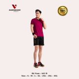 Áo Vinapro nam nữ A63 - A64 B Tím Đậm