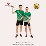 Áo Vinapro nam nữ A71 - A72 Xanh Đậm