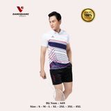 Áo Vinapro nam nữ A69 - 70 Trắng