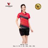 Áo Vinapro nam nữ A69 - 70 Đỏ Đen