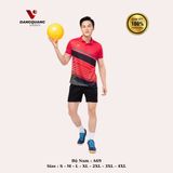 Áo Vinapro nam nữ A69 - 70 Đỏ Đen