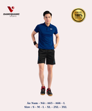 Áo Vinapro nam nữ A65 - A66 L Xanh Than