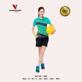 Áo Vinapro nam nữ A69 - 70 Xanh Đen