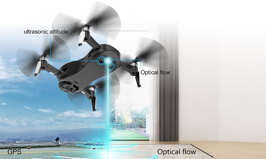 C-fly Faith - Gimbal Chống Rung 3 Trục - Cánh Gấp - Cảm Biến - Bay 25 Phút - Xa 2Km