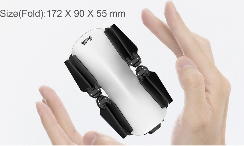 C-fly Faith - Gimbal Chống Rung 3 Trục - Cánh Gấp - Cảm Biến - Bay 25 Phút - Xa 2Km