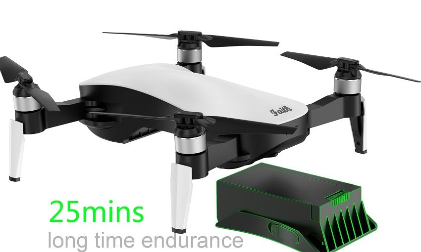 C-fly Faith - Gimbal Chống Rung 3 Trục - Cánh Gấp - Cảm Biến - Bay 25 Phút - Xa 2Km
