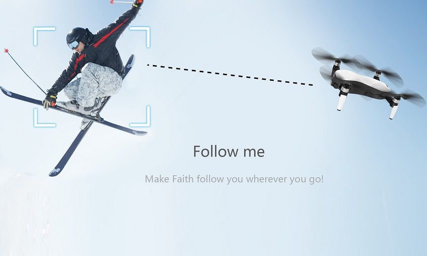 C-fly Faith - Gimbal Chống Rung 3 Trục - Cánh Gấp - Cảm Biến - Bay 25 Phút - Xa 2Km