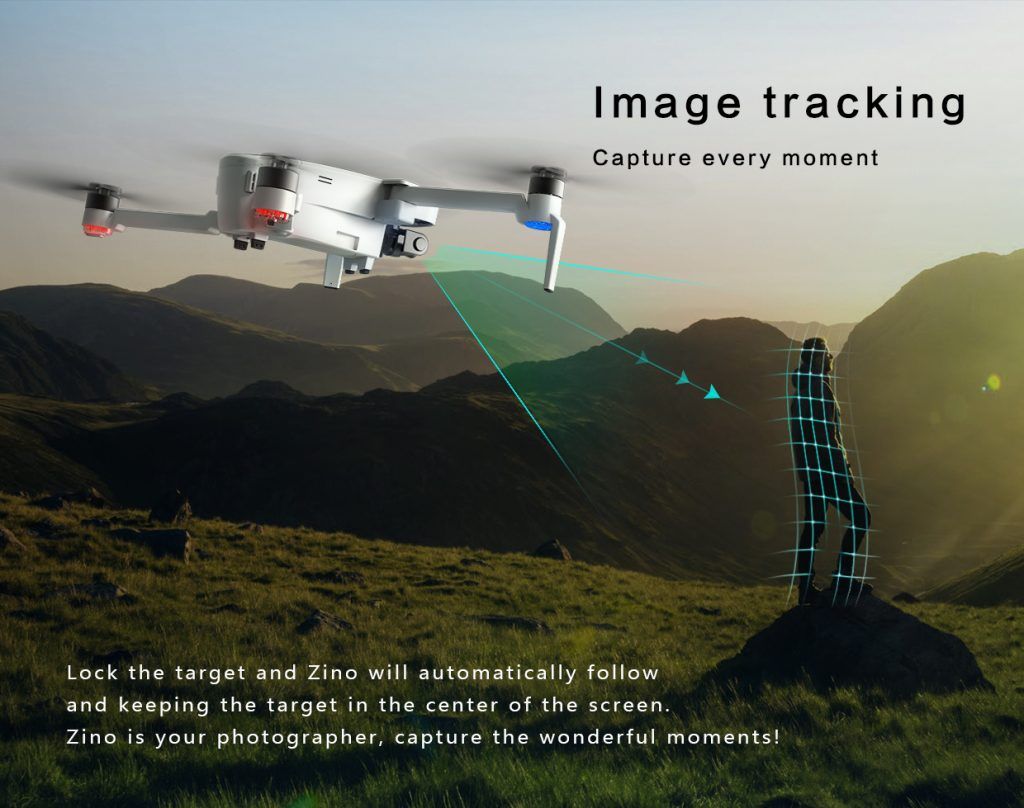 Hubsan Zino H117s Camera 4K. Gimbal chống rung. Bay 23 phút