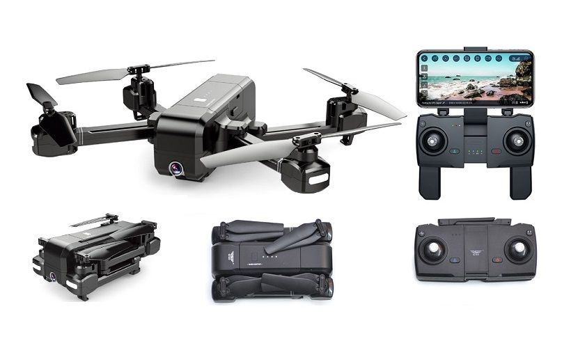 SJRC Z5 2GPS. Camera 1080p xoay 90 độ. Cánh gập nhỏ gọn