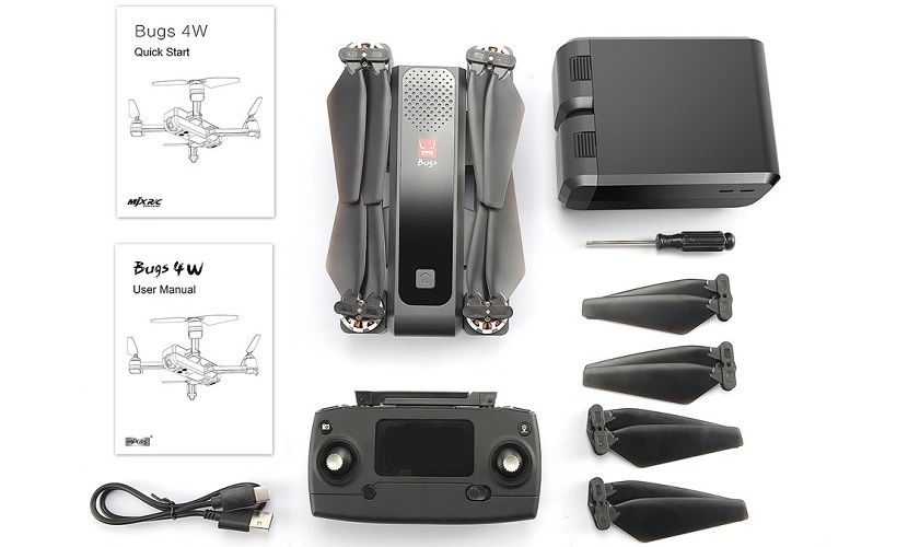 MJX Bugs 4W Camera 2K - Cảm Biến Bụng - Bay 22 Phút