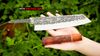 Cán dao Nhật bát giác gỗ trắc - CN09