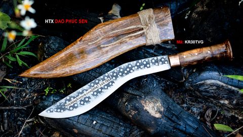 Dao kukri 30 Hoa Văn