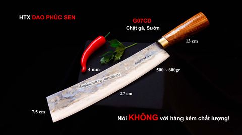 DAO TÔNG CHẶT GÀ MỚI cán cẩm khâu đồng