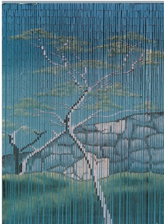 Mành trúc hình cây MTTL005 || Trees bamboo curtain MTTL005