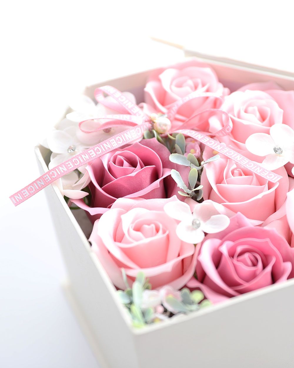 Hộp Hoa Xà Phòng You're My Diamond Hồng