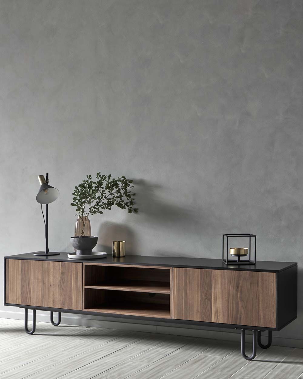 Kệ TV Skog Dài 2 Hộc Tủ