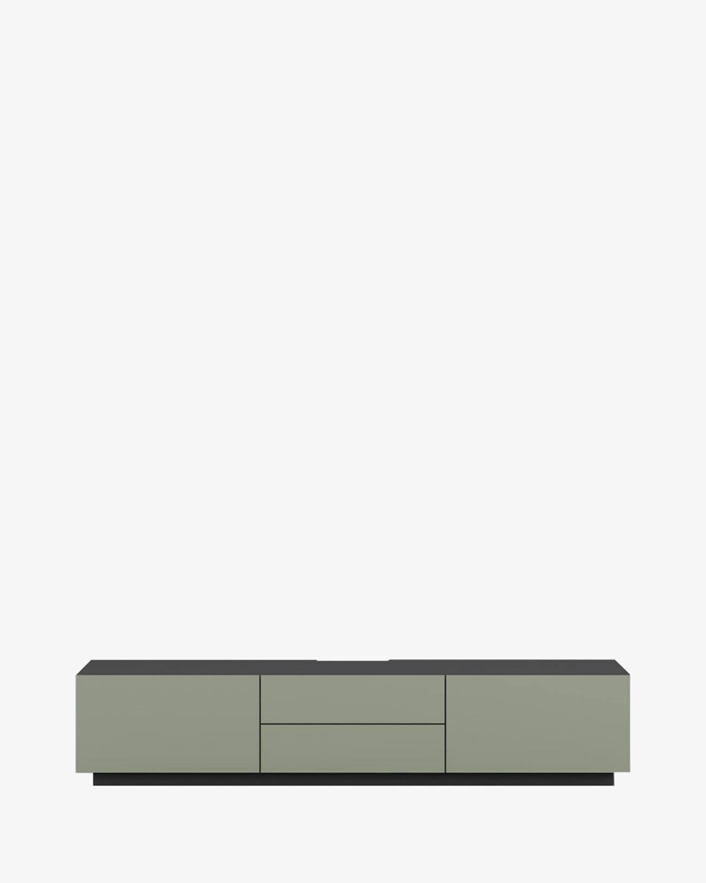 Kệ TV Lada 1800 Drawer Xám Đậm