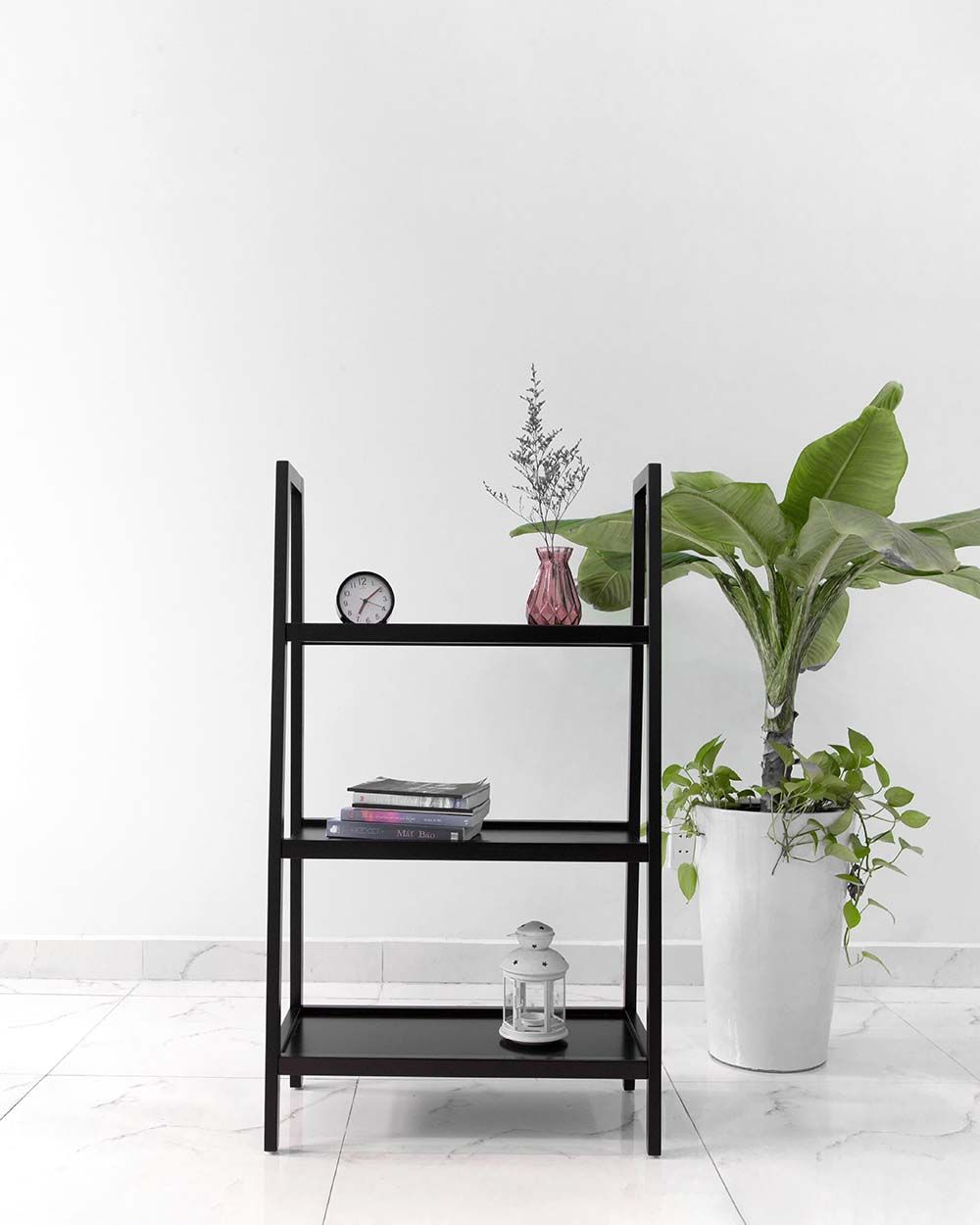 Kệ Sách 3 Tầng Đen