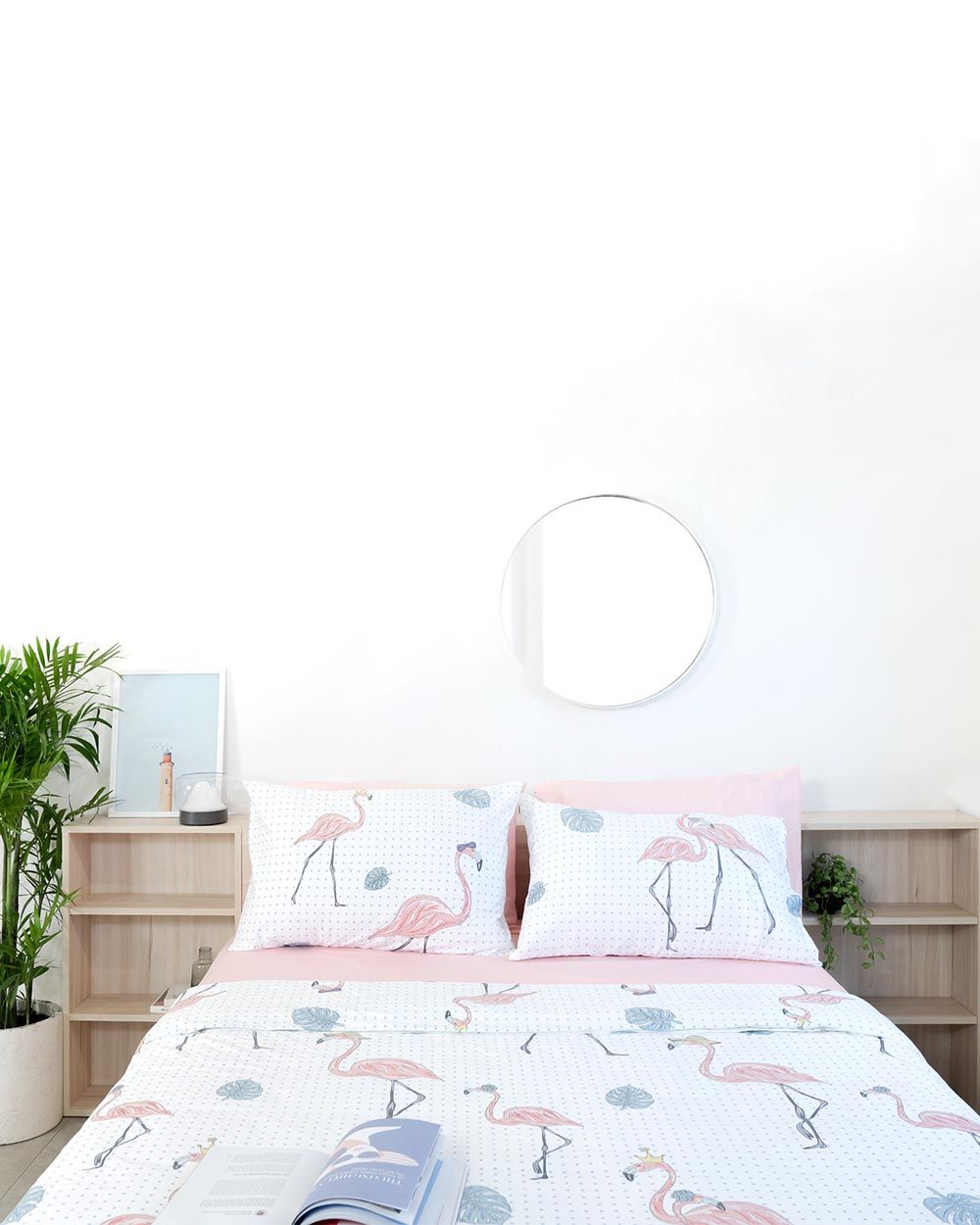 Bộ 2 Vỏ Gối 1 Vỏ Chăn Cotton Flami