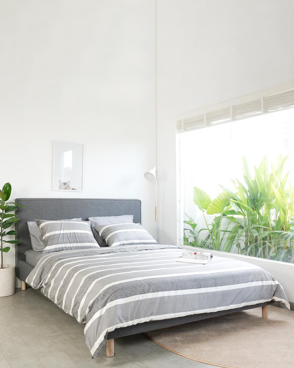Bộ 2 Vỏ Gối 1 Vỏ Chăn Cotton Kuro