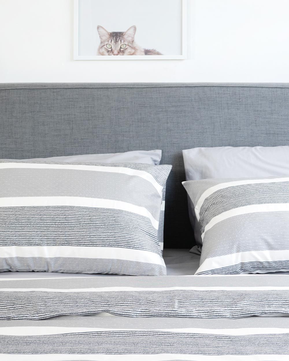 Bộ 2 Vỏ Gối 1 Vỏ Chăn Cotton Kuro