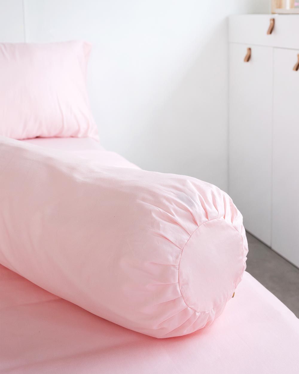 Combo 5 Phụ Kiện Giường Ngủ Cotton Dysania Hồng