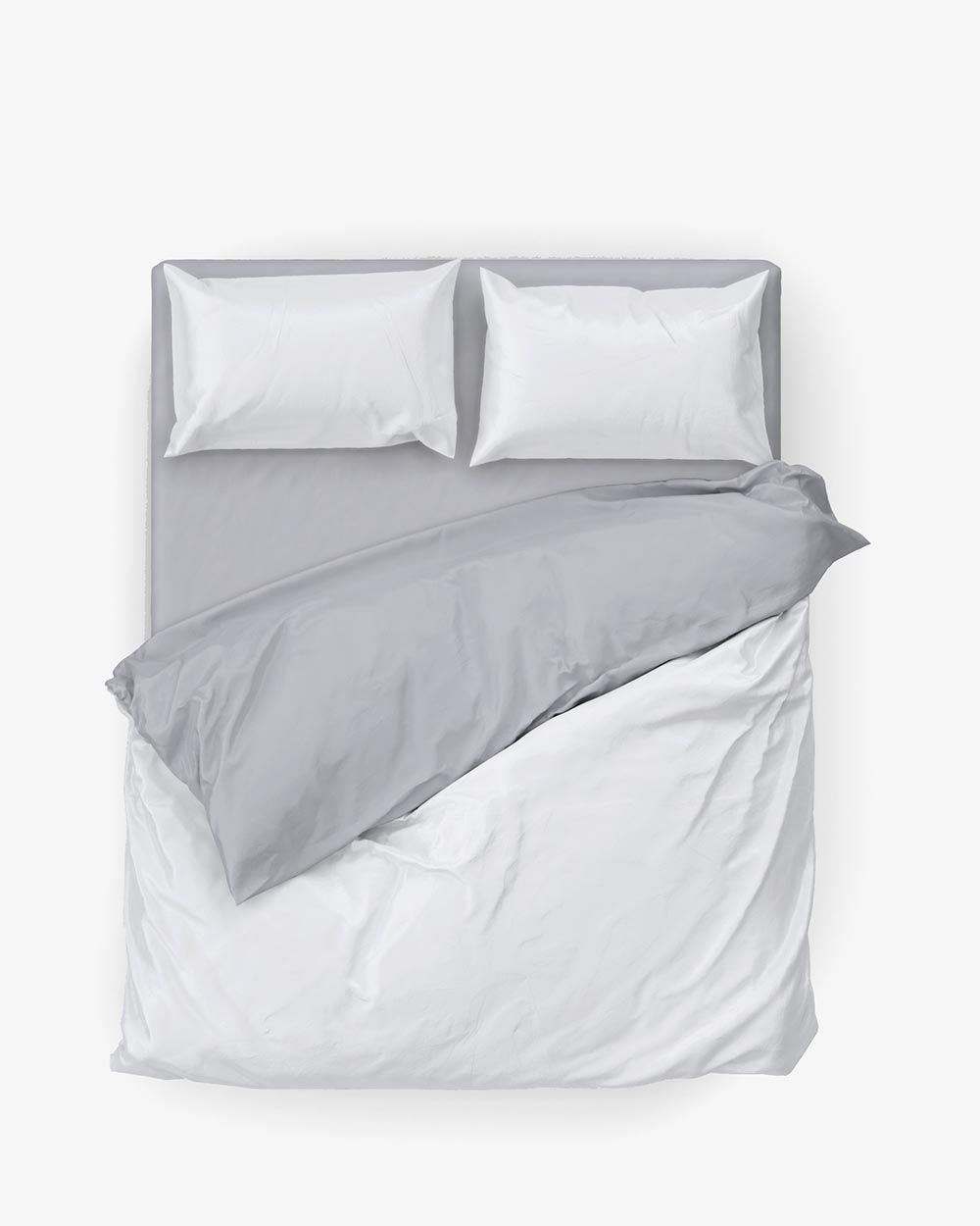 Combo 5 Phụ Kiện Giường Ngủ Tencel Magnet Trắng