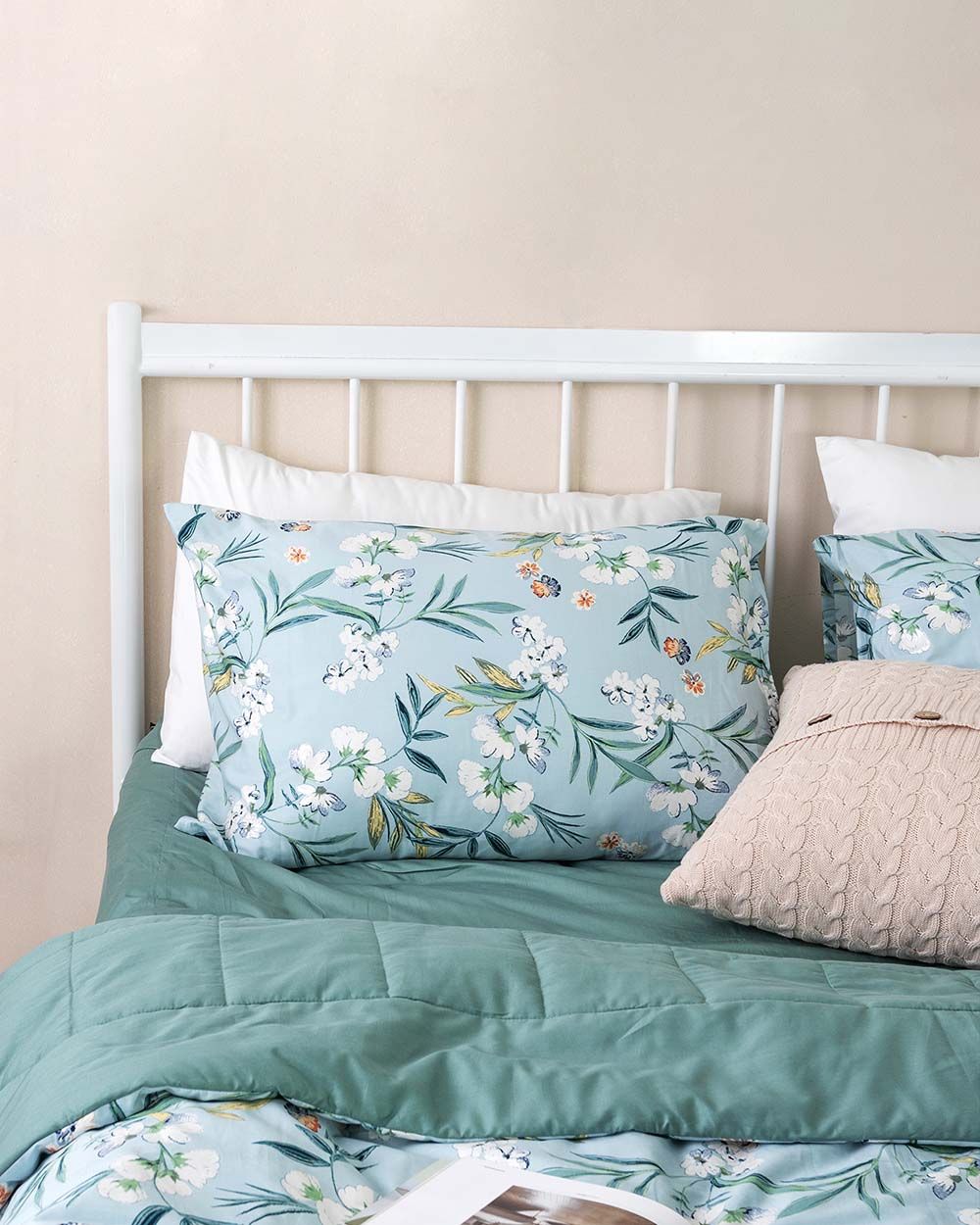 Bộ 2 Vỏ Gối 1 Chăn Chần Cotton Sova