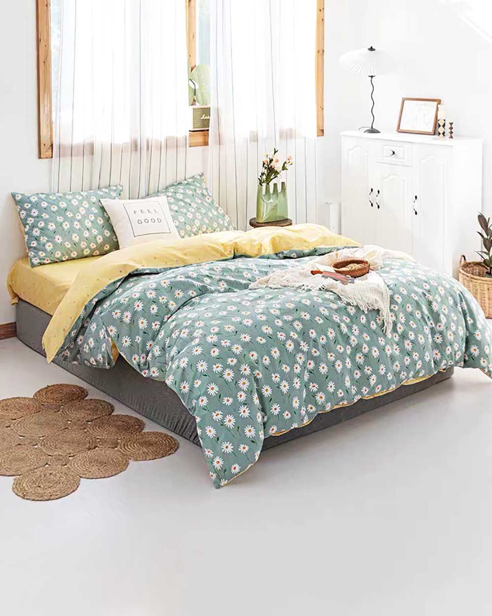 Bộ Chăn Ga Gối Cotton Sweet Love 37