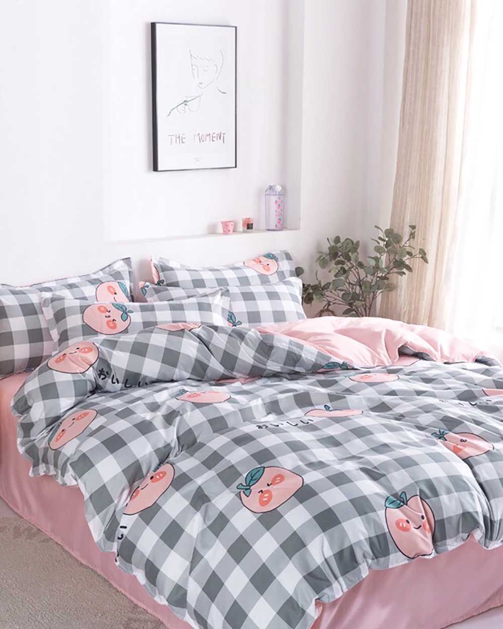 Bộ Chăn Ga Gối Cotton Sweet Love 47